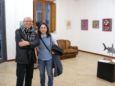 Insieme a Sandro Negri