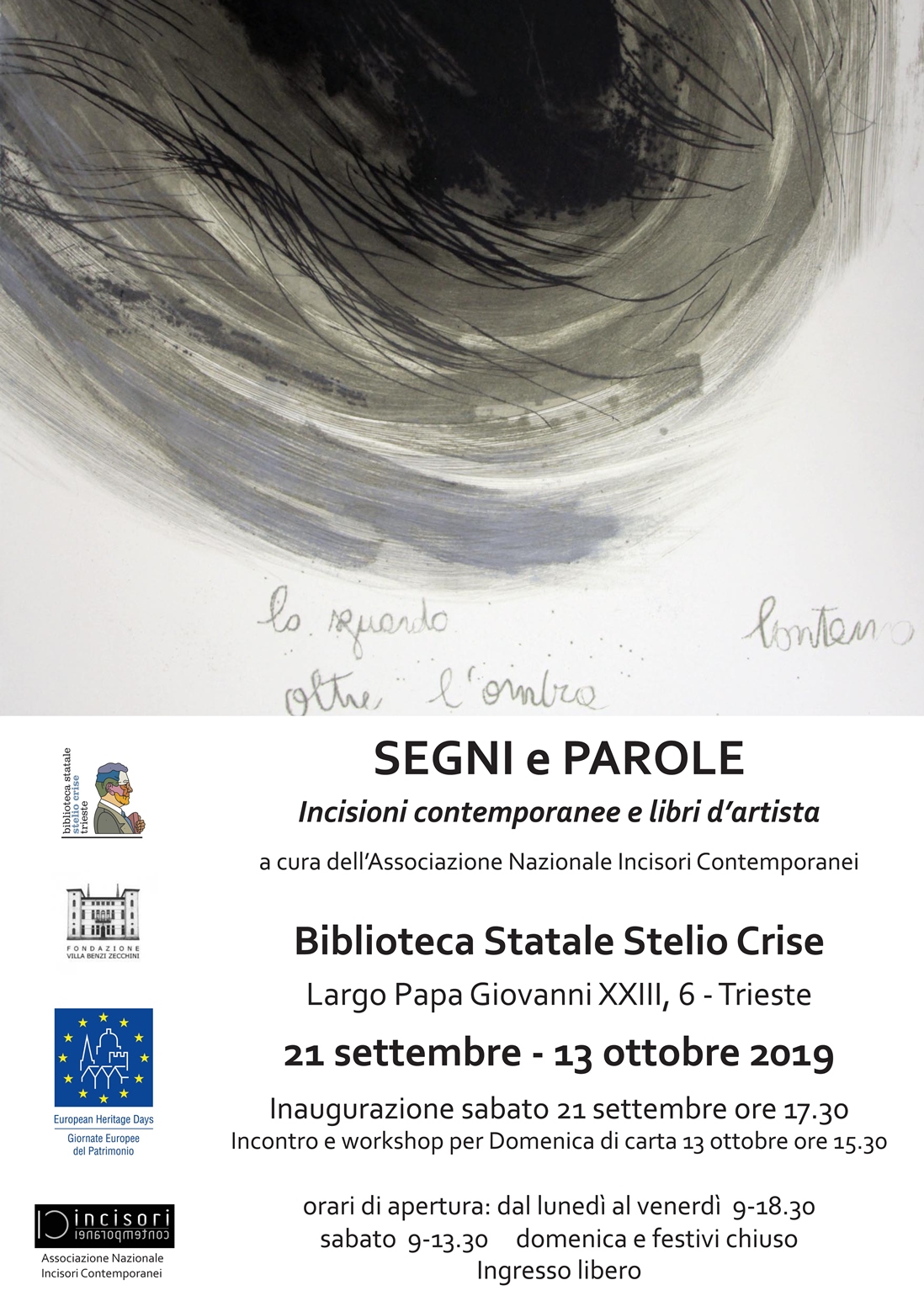 locandina biblioteca trieste 2019