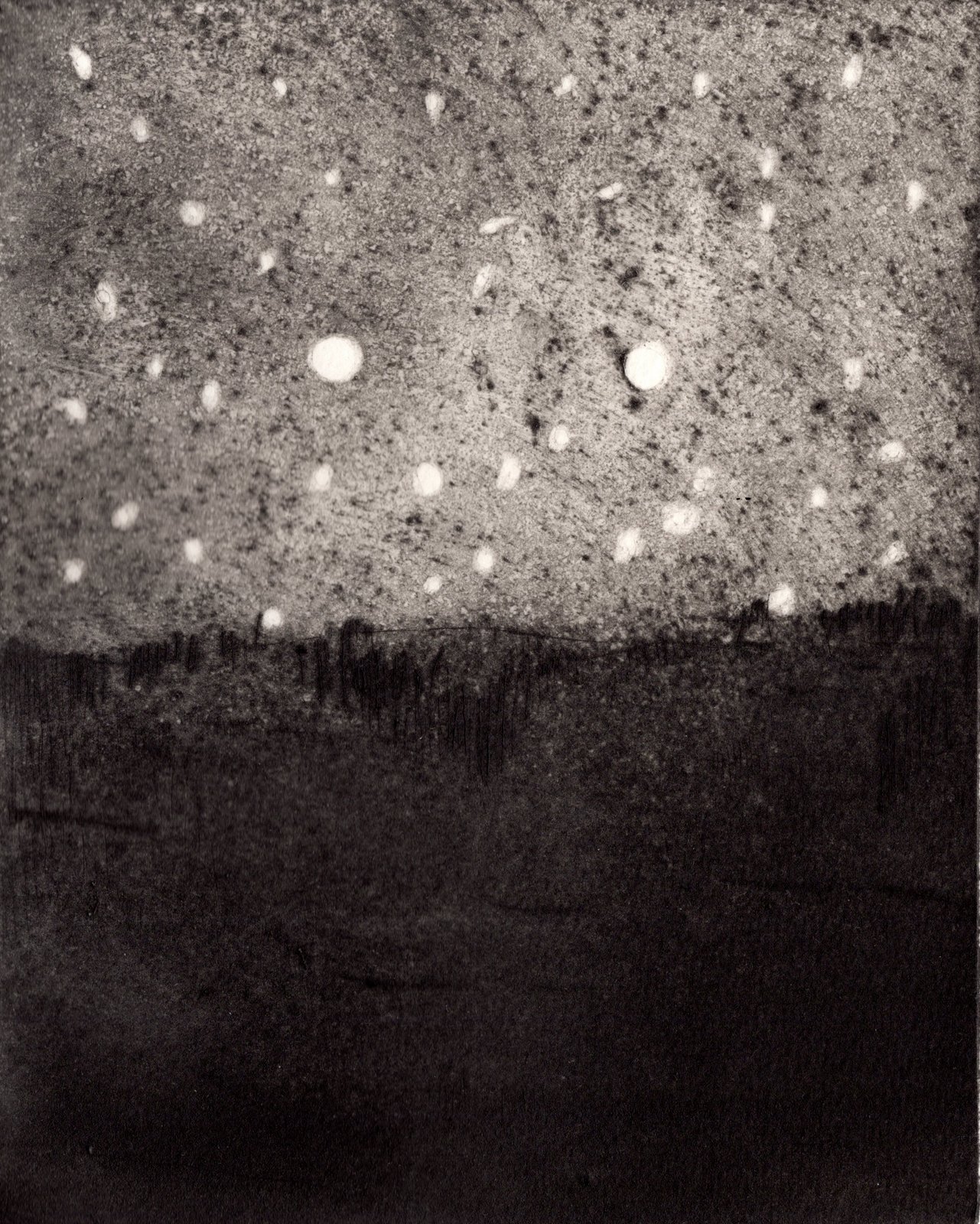 Luci gemelle 2022 puntasecca vernice ferromicacea mm 190 x150